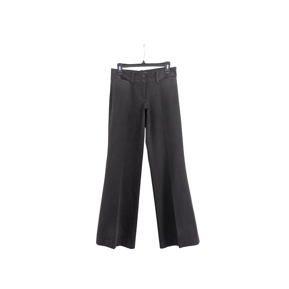 Elegant Fabrizio Gianni tailored trousers in a rich Espresso / Dark Brown tone. - Picture 2 of 5